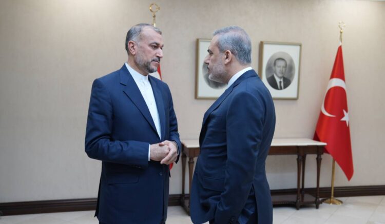 رایزنیهای امیرعبداللهیان در ترکیه درباره غزه